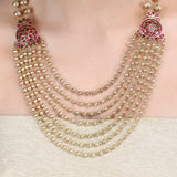 Megha Collection Vishvi Kundan Necklace Set