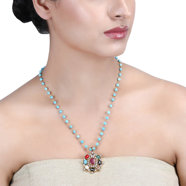 Megha Collection Aditi Zircon Necklace