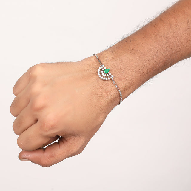 SILVER CHAND RAKHI