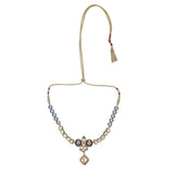 22k Gold Plated Divyam Vezira Necklace Set