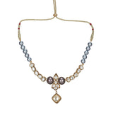 22k Gold Plated Divyam Vezira Necklace Set