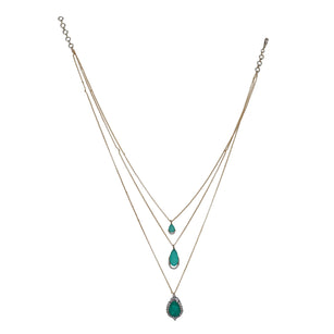 22k Gold Plated Divyam Saruni Necklace