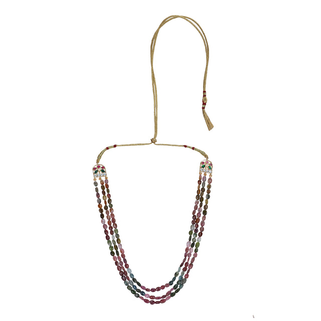 22k Gold Plated Divyam Ashvya Necklace Set