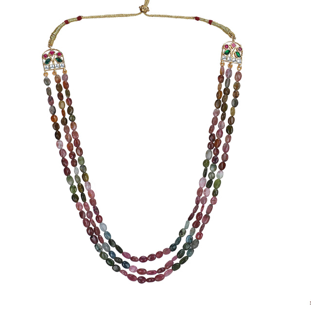 22k Gold Plated Divyam Ashvya Necklace Set