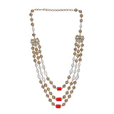 22k Gold Plated Divyam Vinora Necklace Set