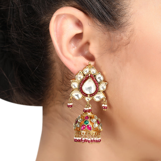 Bazaar Pravi Kundan Earring