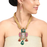 PITARA JASWANTI KUNDAN NECKLACE SET
