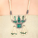 PITARA DRISHYA KUNDAN NECKLACE