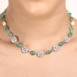 PITARA LOUIS ZIRCON NECKLACE SET