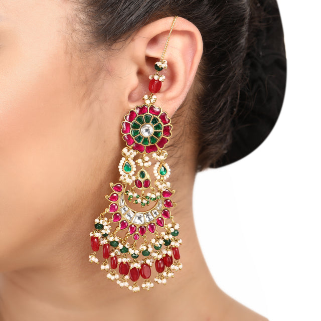 PITARA VAMIKA KUNDAN EARRING