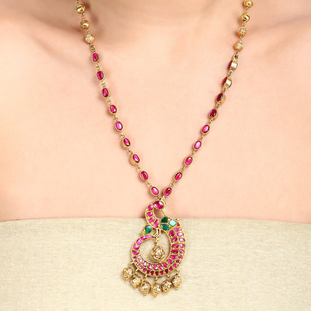 PITARA GUNITA KUNDAN NECKLACE