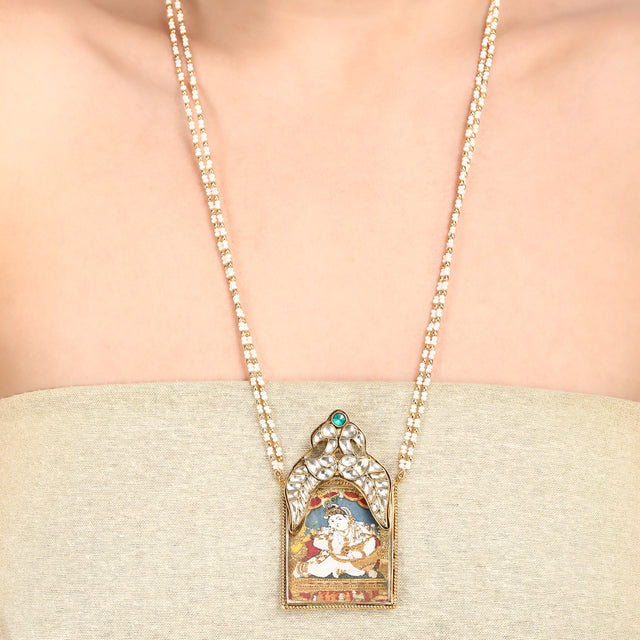 PITARA IDIKA KUNDAN NECKLACE