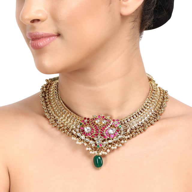 PITARA KASHIKA KUNDAN NECKLACE
