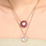 PITARA KALINDA ZIRCON NECKLACE
