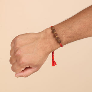 22k Gold Plated Rakhi Manimala Rakhi