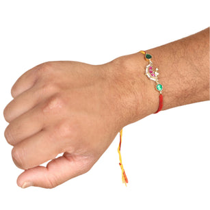 22k Gold Plated Rakhi Pushp Rakhi