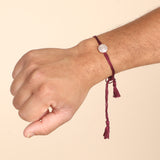 22k Gold Plated Rakhi Vritta Rakhi