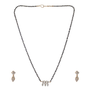 22k Gold Plated Manya Pankhi Mangalsutra