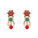 NIRVI  gold plated necklace set