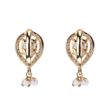22k Gold Plated Tarika Amulet Earcuff
