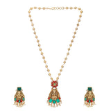 ELINA   gold plated necklace set