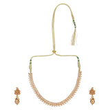 Venkatesh gold plated necklace set