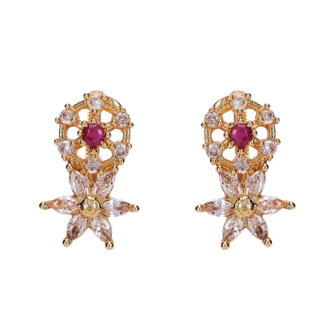 22k Gold Plated Tarika Blossia Earcuff