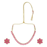 AMAYA gold plated necklace set