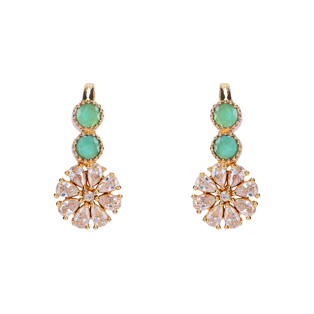 22k Gold Plated Tarika Mandala Earcuff