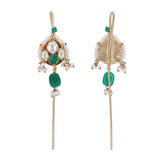 22k Gold Plated Kaanphool Drop Earpin