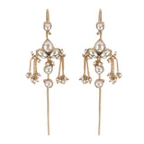 22k Gold Plated Kaanphool Cascade Earpin