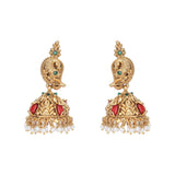 DEVISHA GOLD PLATED EARRING