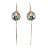 22k Gold Plated Kaanphool Pear Earpin