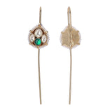 22k Gold Plated Kaanphool Pear Earpin