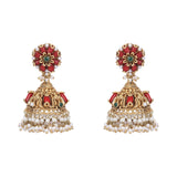 RAMYA  GOLD PLATED EARRING