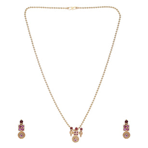 22k Gold Plated Suvarna Kavach Pendant