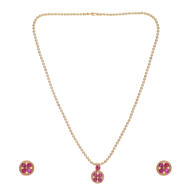 22k Gold Plated Suvarna Mandala Pendant