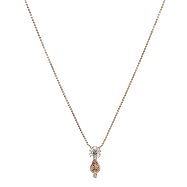 22k Gold Plated Suvarna Jalika Pendant