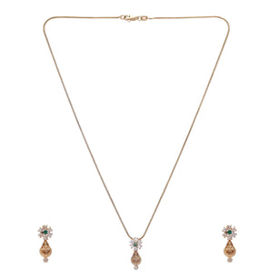 22k Gold Plated Suvarna Jalika Pendant