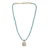 Karuna Wamiya Zircon  Pendant  Set
