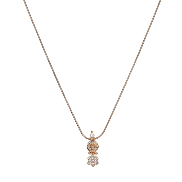 22k Gold Plated Suvarna Sopan Pendant