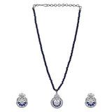 Karuna Naarathi Zircon Pendant set