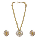 Karuna Naatika Zircon Pendant Set