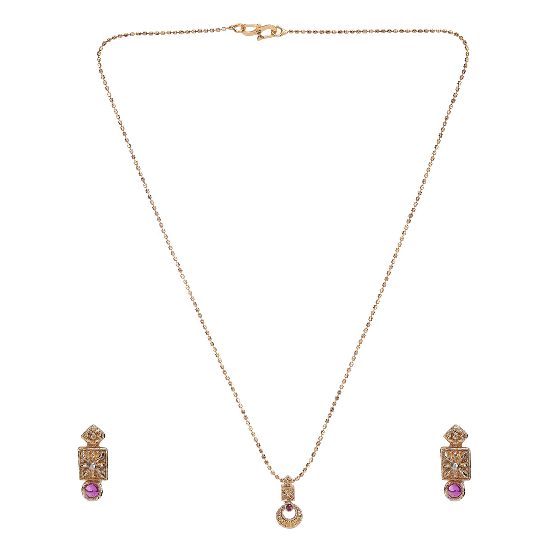 22k Gold Plated Suvarna Bindu Pendant