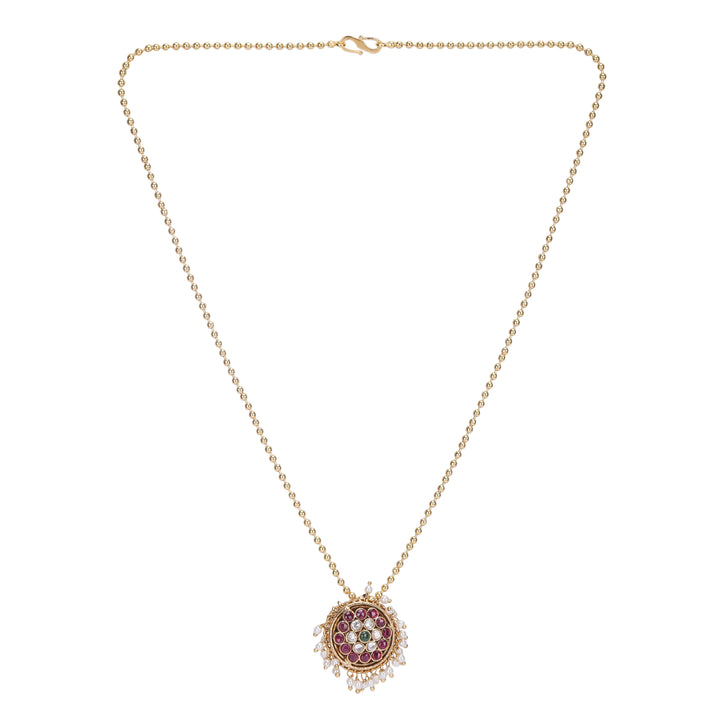 22k Gold Plated Suvarna Chakra Pendant