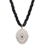 Karuna Wamini Zircon Pendant  Set