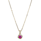 Karuna Wanasha Zircon Pendant Set