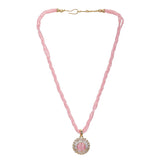 Karuna Naathaveni Zircon Pendant  Set