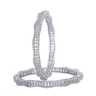 22k Gold Plated Ziya Ripple Bangle