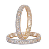 22k Gold Plated Ziya Interlace Bangle